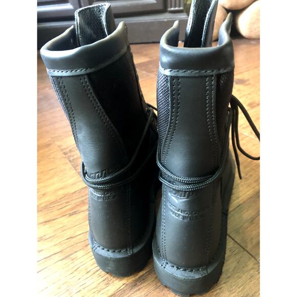 Women's Danner Acadia 8" Black Leather Work Boots - Picture 3 of 7